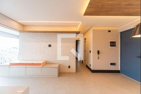 Sala de apartamento para alugar com 2 quartos, 62m² em Vila Apiai, Santo André