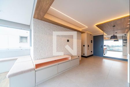 Sala de apartamento para alugar com 2 quartos, 62m² em Vila Apiai, Santo André