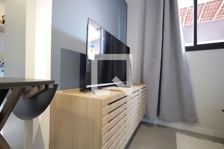 Sala de apartamento para alugar com 1 quarto, 80m² em Jardim, Santo André
