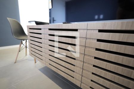 Sala de apartamento para alugar com 1 quarto, 80m² em Jardim, Santo André