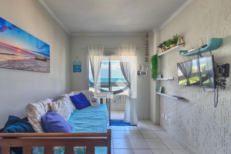 Sala de apartamento para alugar com 1 quarto, 36m² em Real, Praia Grande