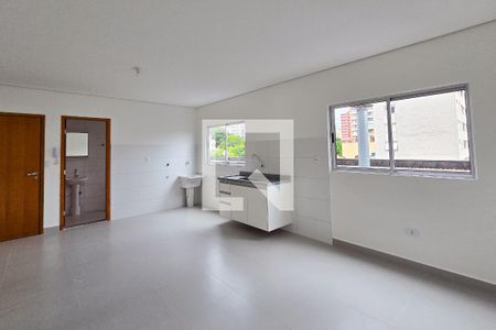 Sala de apartamento para alugar com 1 quarto, 34m² em Centro, São Bernardo do Campo