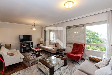 Sala de apartamento à venda com 3 quartos, 172m² em Centro Histórico, Porto Alegre