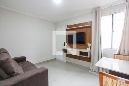 Sala de apartamento para alugar com 2 quartos, 55m² em Shopping Park, Uberlândia