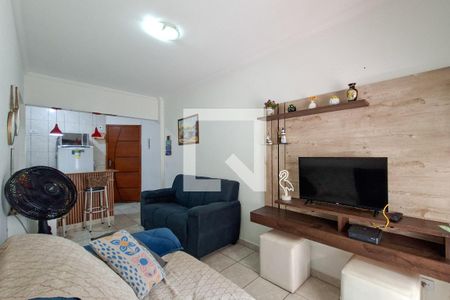 Sala de apartamento para alugar com 1 quarto, 1m² em Cidade Ocian, Praia Grande