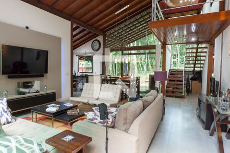 sala de casa de condomínio à venda com 3 quartos, 220m² em Vereda das Gerais, Nova Lima