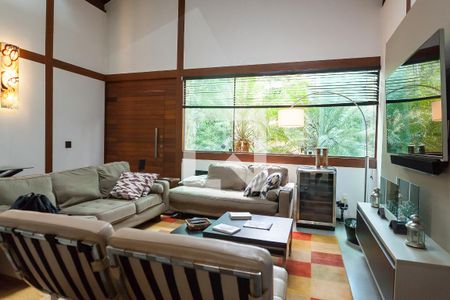 Sala de TV de casa de condomínio à venda com 3 quartos, 220m² em Vereda das Gerais, Nova Lima