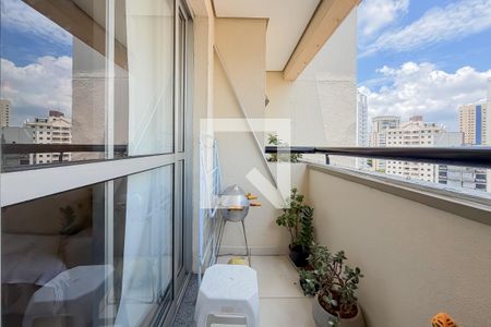 Varanda da Sala de apartamento para alugar com 2 quartos, 80m² em Vila Mariana, São Paulo