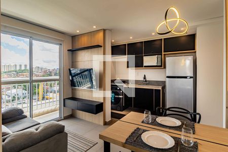 Sala de apartamento para alugar com 2 quartos, 38m² em Vila Lageado, São Paulo