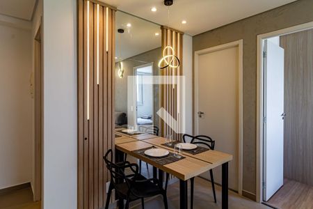 Sala de jantar de apartamento para alugar com 2 quartos, 38m² em Vila Lageado, São Paulo