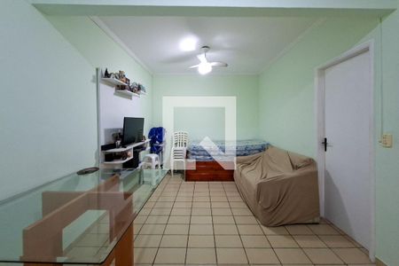 Sala  de apartamento para alugar com 1 quarto, 38m² em Aviação, Praia Grande