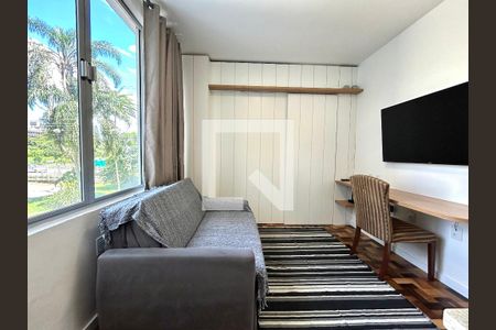 Sala de apartamento para alugar com 1 quarto, 35m² em Itacorubi, Florianópolis