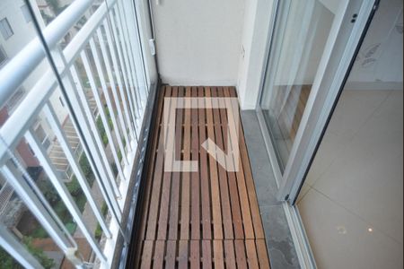 Varanda da Sala de apartamento para alugar com 3 quartos, 67m² em Vila Homero Thon, Santo André