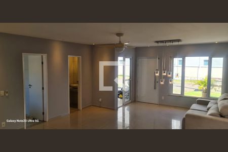 Sala de casa de condomínio para alugar com 3 quartos, 360m² em Itaipuaçu, Maricá