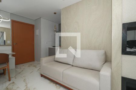 Sala de apartamento à venda com 2 quartos, 46m² em Santa Fe, Porto Alegre