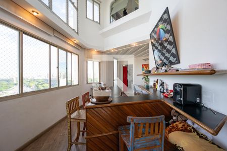 Sala de jantar de apartamento à venda com 3 quartos, 173m² em Vila Clementino, São Paulo