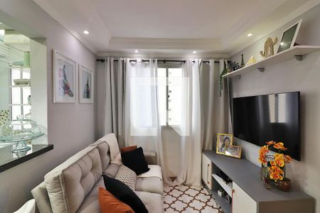 Sala  de apartamento para alugar com 2 quartos, 55m² em Planalto, São Bernardo do Campo