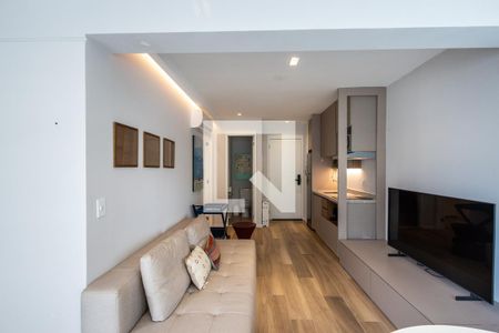 Sala de apartamento para alugar com 1 quarto, 45m² em Perdizes, São Paulo