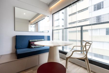 Sala de apartamento para alugar com 1 quarto, 45m² em Perdizes, São Paulo