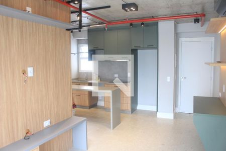 Sala de kitnet/studio para alugar com 1 quarto, 42m² em Boa Vista, São Caetano do Sul