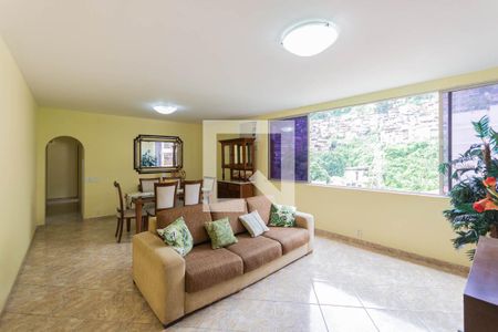 Sala de apartamento para alugar com 3 quartos, 120m² em Tijuca, Rio de Janeiro