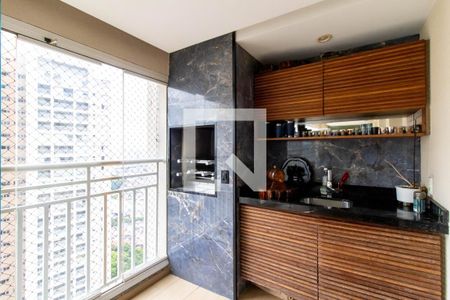 Varanda Gourmet de apartamento à venda com 3 quartos, 150m² em Vila Augusta, Guarulhos