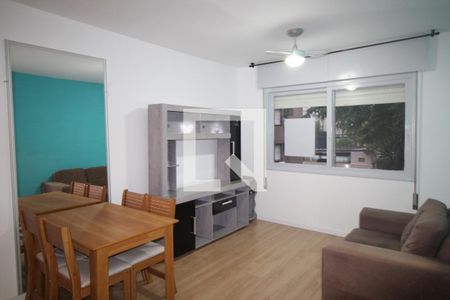 Sala de apartamento para alugar com 1 quarto, 45m² em Mont’serrat, Porto Alegre