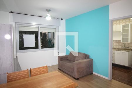 Sala de apartamento para alugar com 1 quarto, 45m² em Mont’serrat, Porto Alegre