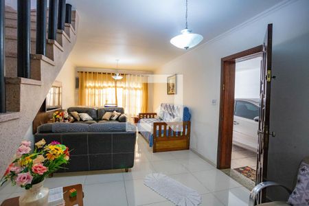 Sala  de casa à venda com 3 quartos, 198m² em Jardim Melo, Diadema