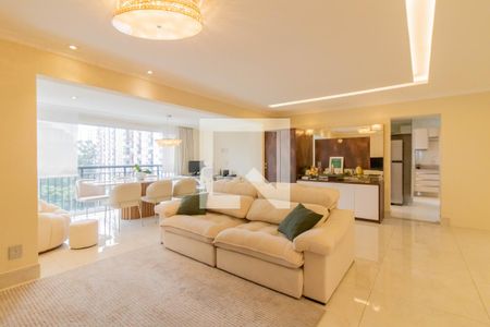 Sala de apartamento para alugar com 3 quartos, 122m² em Jardim Flor da Montanha, Guarulhos