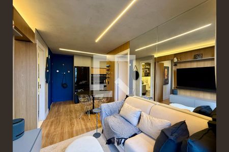 Sala de apartamento à venda com 2 quartos, 40m² em Campo Belo, São Paulo