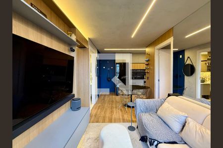 Sala de apartamento à venda com 2 quartos, 40m² em Campo Belo, São Paulo