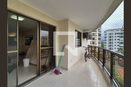Varanda  de apartamento para alugar com 3 quartos, 90m² em Recreio dos Bandeirantes, Rio de Janeiro