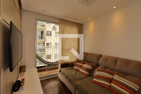 Sala de apartamento à venda com 2 quartos, 45m² em Vila Homero Thon, Santo André