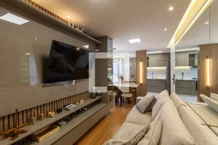 Sala de apartamento à venda com 2 quartos, 55m² em Liberdade, Belo Horizonte