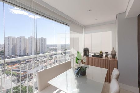 Varanda gourmet de apartamento à venda com 2 quartos, 71m² em Vila Antonieta, Guarulhos