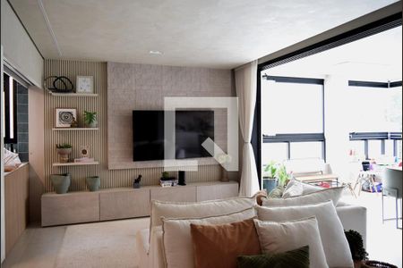 Sala de apartamento para alugar com 3 quartos, 125m² em Pinheiros, São Paulo