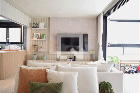 Sala de apartamento para alugar com 3 quartos, 125m² em Pinheiros, São Paulo