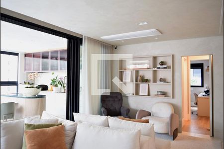 Sala de apartamento para alugar com 3 quartos, 125m² em Pinheiros, São Paulo