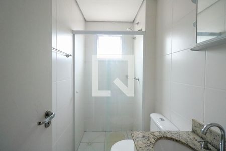 Banheiro da Suíte de apartamento para alugar com 2 quartos, 65m² em Fundação, São Caetano do Sul