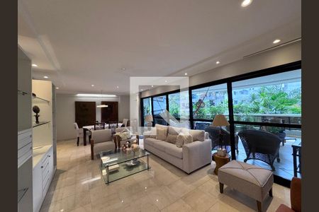 Sala de apartamento para alugar com 4 quartos, 199m² em Recreio dos Bandeirantes, Rio de Janeiro