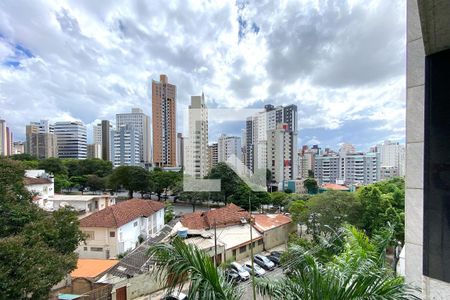 Vista da Sala de apartamento para alugar com 3 quartos, 93m² em Funcionários, Belo Horizonte