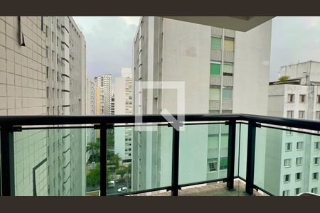 Varanda de apartamento para alugar com 2 quartos, 59m² em Paraíso, São Paulo