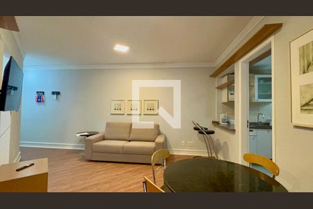 Sala de apartamento para alugar com 2 quartos, 59m² em Paraíso, São Paulo