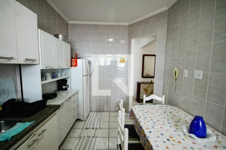 Cozinha de apartamento para alugar com 1 quarto, 71m² em Aviação, Praia Grande