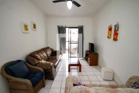 Sala de apartamento para alugar com 1 quarto, 71m² em Aviação, Praia Grande