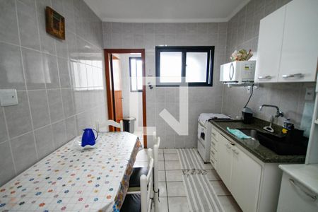 Cozinha de apartamento para alugar com 1 quarto, 71m² em Aviação, Praia Grande