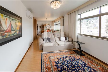 Sala de apartamento para alugar com 4 quartos, 180m² em Cruzeiro, Belo Horizonte