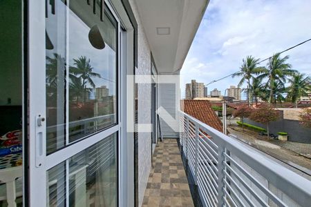 Sacada de casa de condomínio para alugar com 2 quartos, 78m² em Vila Caiçara, Praia Grande