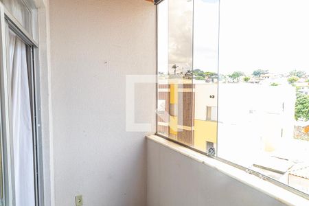 varanda de apartamento à venda com 3 quartos, 94m² em Santa Branca, Belo Horizonte